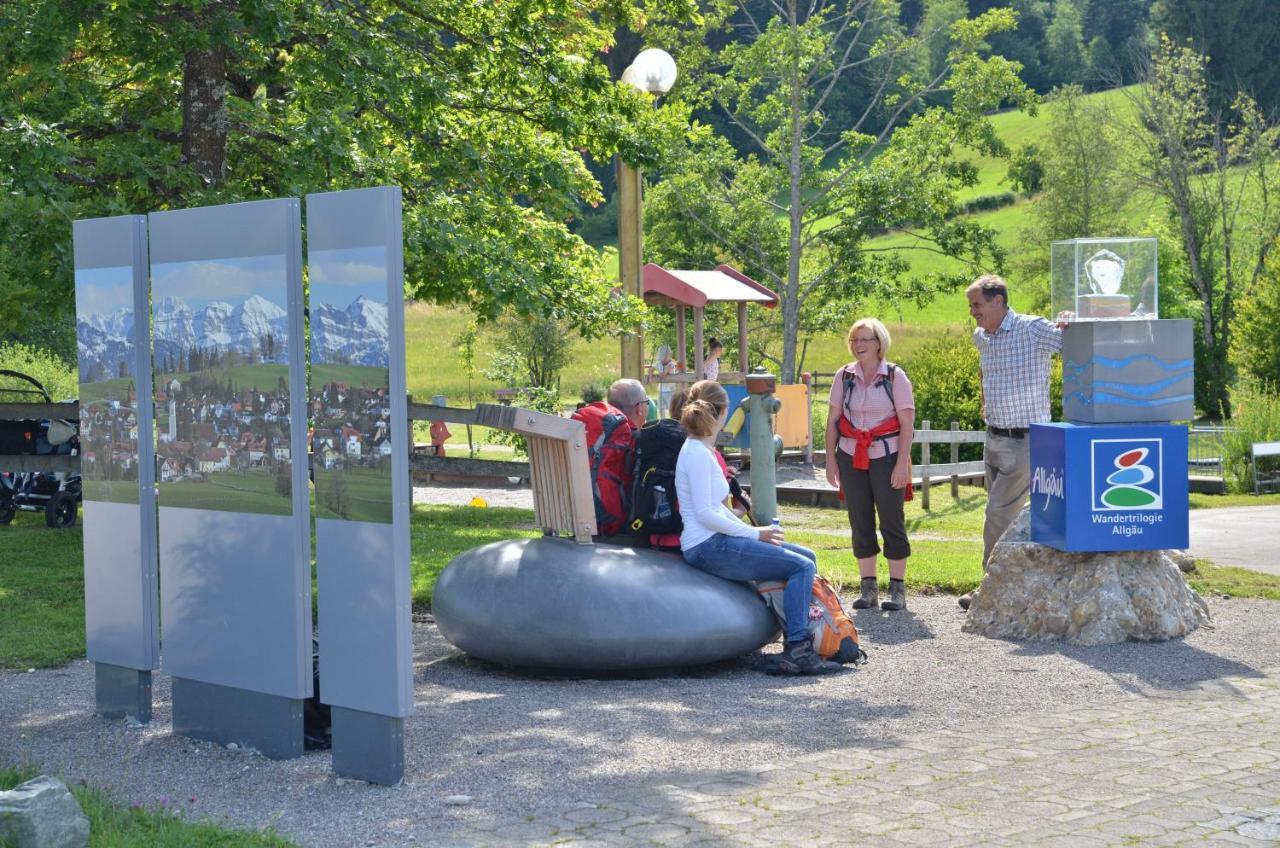 Hotel Alpenrose Fam Holzhauer sen Scheidegg Exterior foto